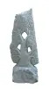 Product image 4 of the product “Tree relief motif on both sides (2 pieces), 120 cm H | Natural stone (Basanit), stonemasonry ”